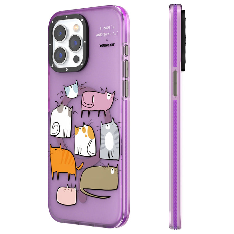 قاب Youngkit یانگ کیت Elizabeth Anderson Art Magsafe Series Iphone (GN402)
