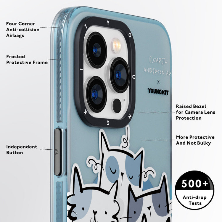 قاب Youngkit یانگ کیت Elizabeth Anderson Art Magsafe Series Iphone (GN402)