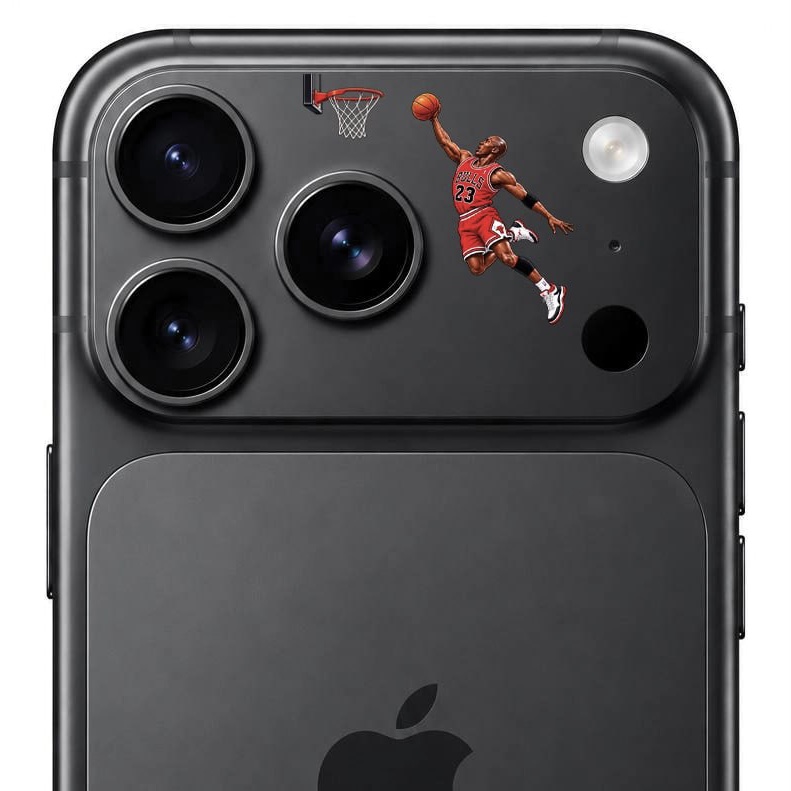 محافظ دور لنز طرح جردن Jordan بلو Blueo Invisible Shock-Resistant Lens Protection (GN411)