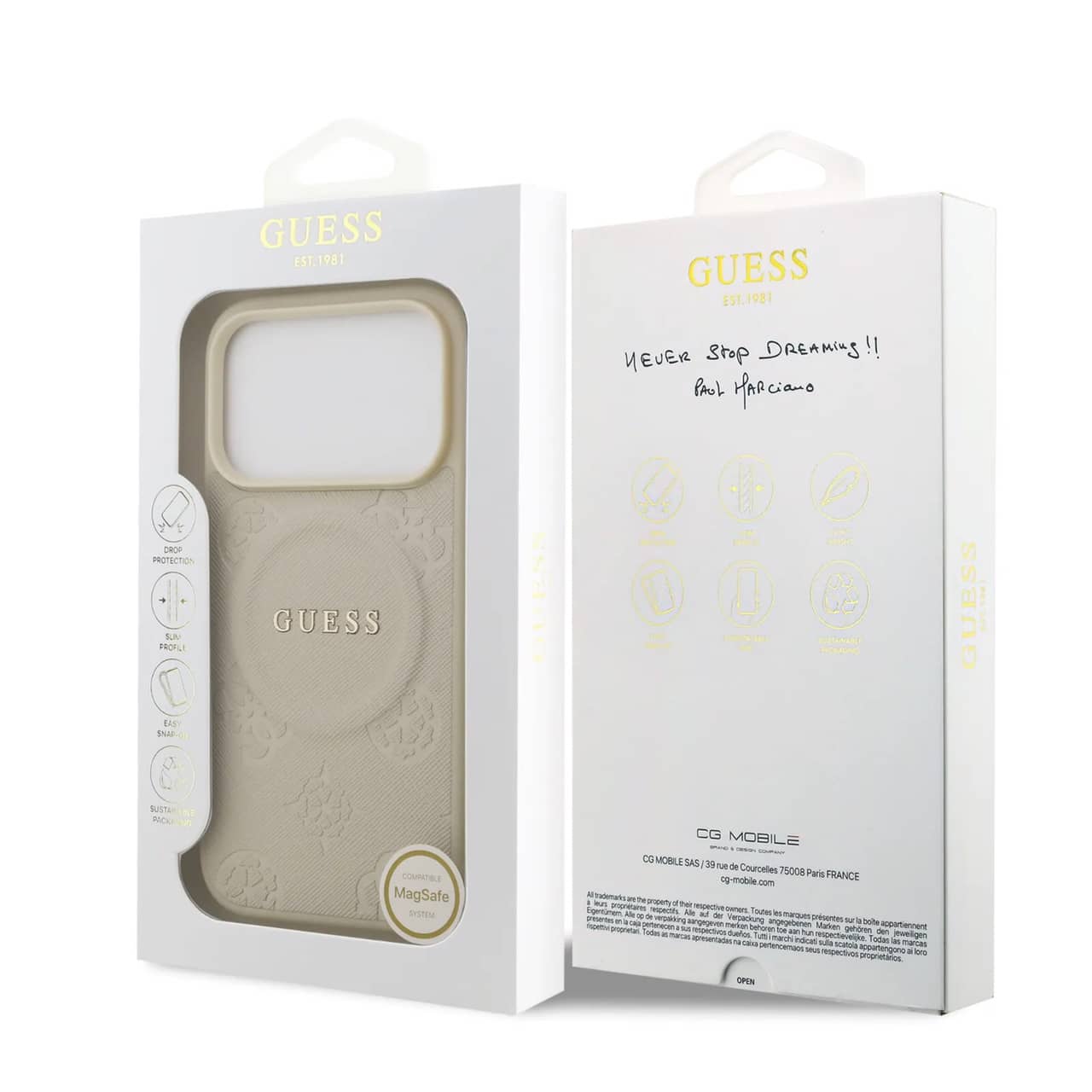 قاب Guess گس شماره 3 Iphone سری 17 & 18 (GN413)