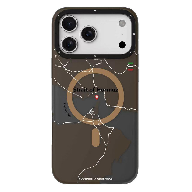 قاب یانگ کیت Youngkit نقشه تنگه هرمز آیفون (GN414)