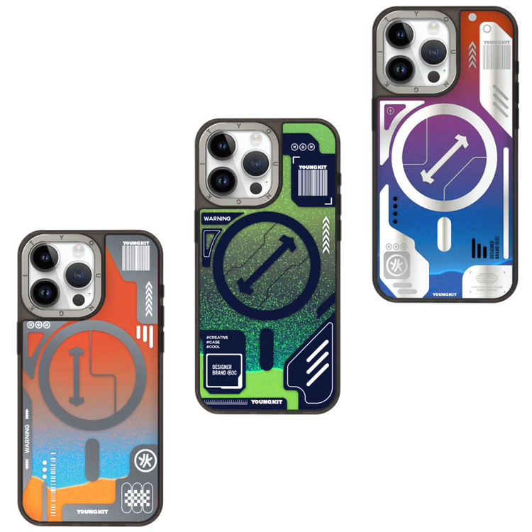 قاب یانگ کیت Youngkit Galactic Quicksand Magsafe Series Iphone (GN416)