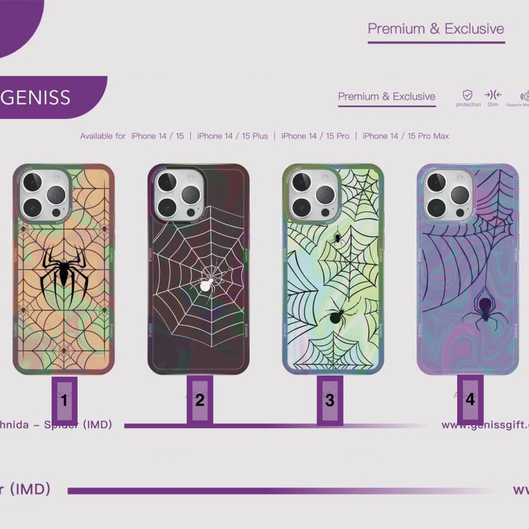 قاب Geniss Spider Series Apple iphone 15promax (GN418)