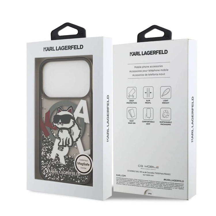 قاب کارل لاگرفلد Karl Lagerfeld شماره 6 سری Iphone 17 (GN435)