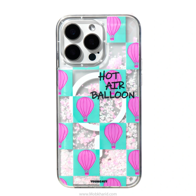 قاب Youngkit یانگ کیت Glitter Quicksand Hot Air Balloon Case (GN437)