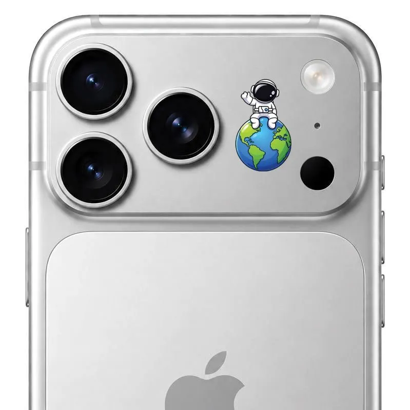محافظ دور لنز طرح فضا بلو Blueo Invisible Shock-Resistant Lens Protection (GN441)