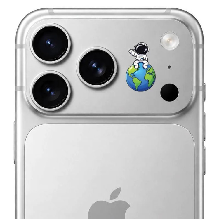محافظ دور لنز طرح فضا بلو Blueo Invisible Shock-Resistant Lens Protection (GN441)