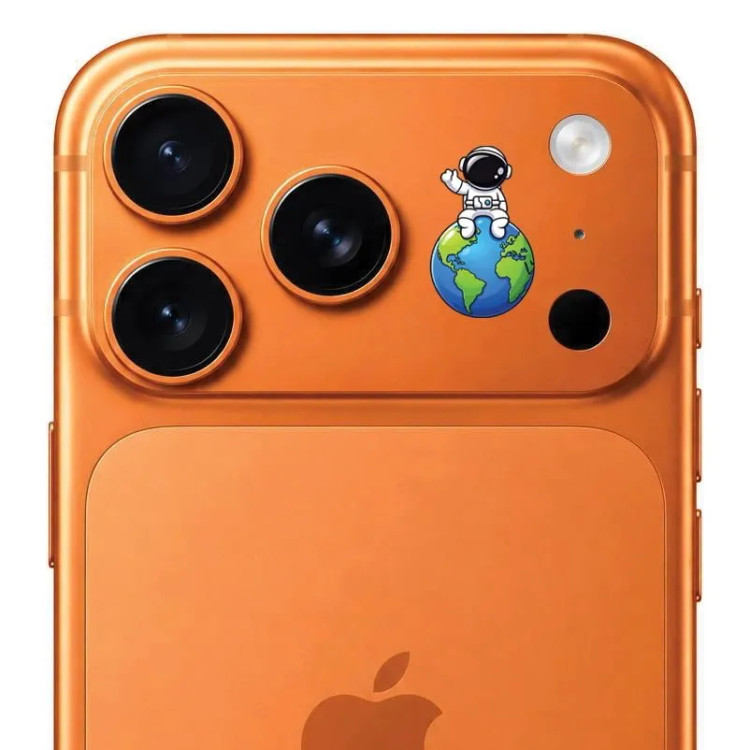 محافظ دور لنز طرح فضا بلو Blueo Invisible Shock-Resistant Lens Protection (GN441)