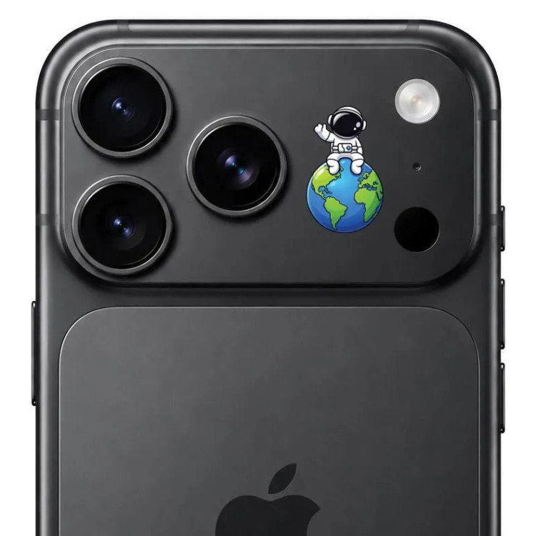 محافظ دور لنز طرح فضا بلو Blueo Invisible Shock-Resistant Lens Protection (GN441)