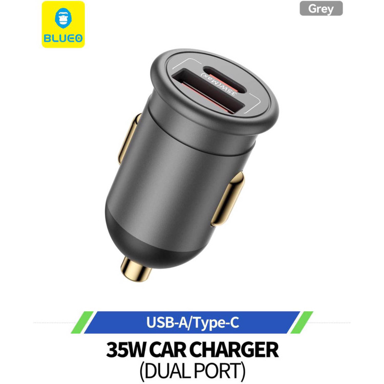 شارژر فندکی بلو Blueo 35W Car Charger (GN459)