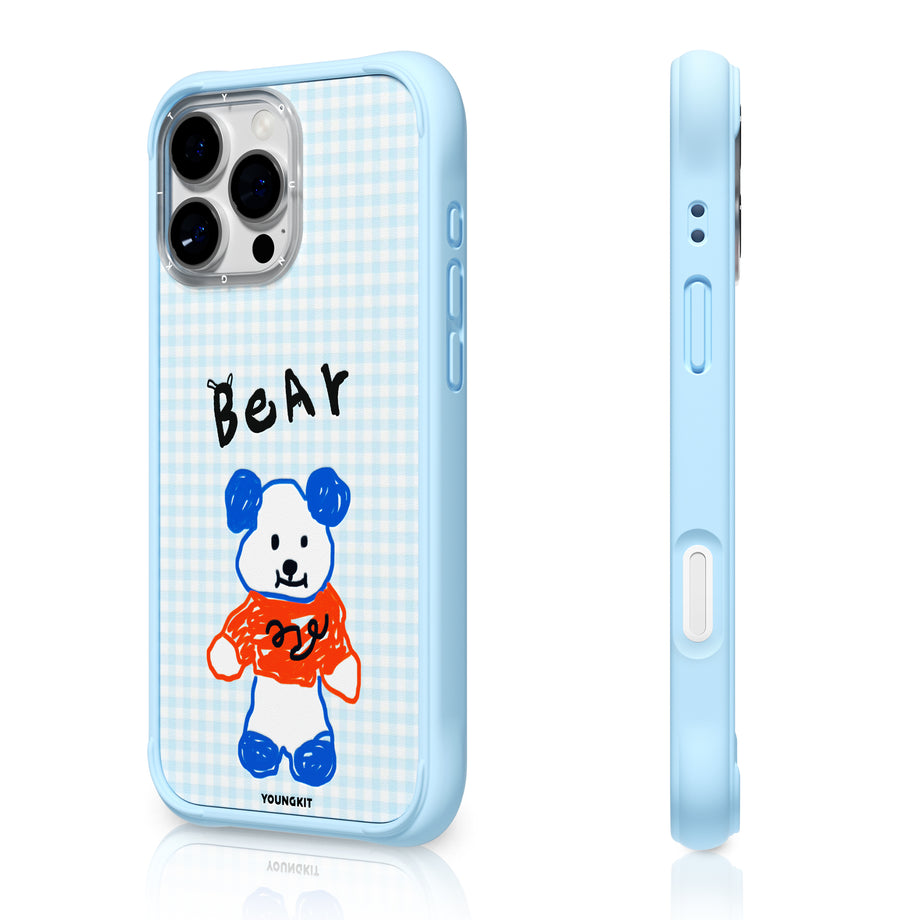 قاب Youngkit یانگ کیت Bear Hug آبی (GN460)