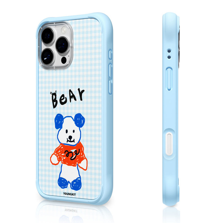 قاب Youngkit یانگ کیت Bear Hug آبی (GN460)