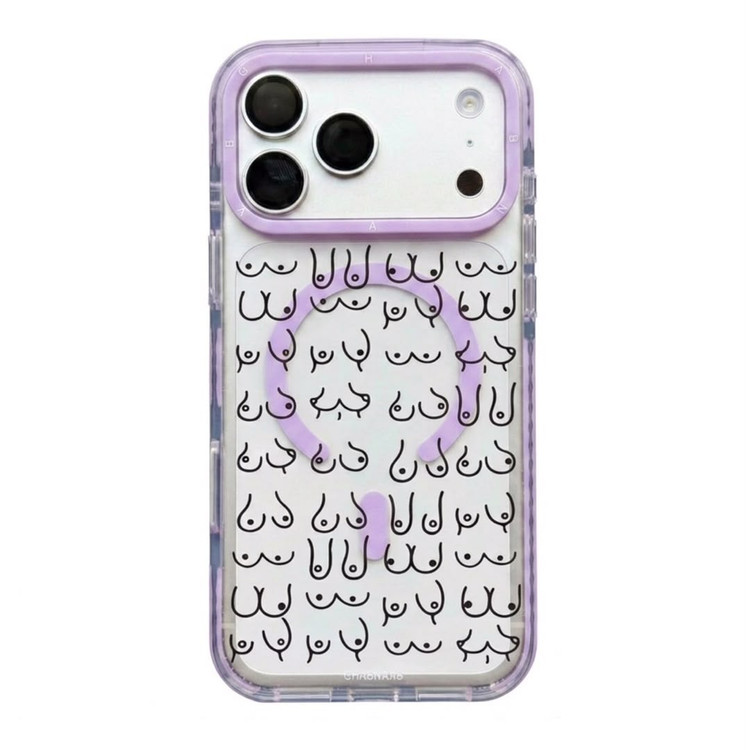 قاب Boobs با مگ سیف قاب ناب ghabnaab آیفون (GN474)