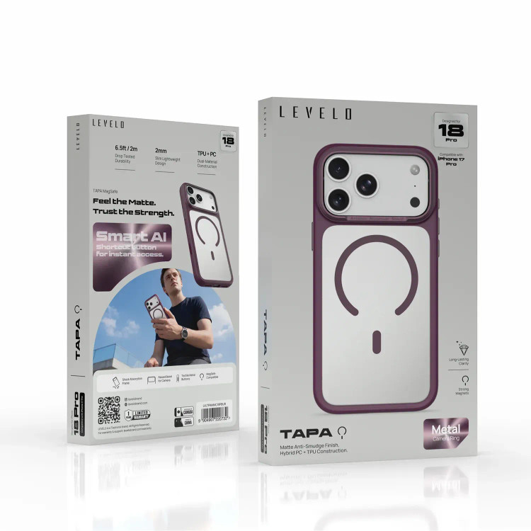 قاب Levelo Tapa Case سری 17 & 18 (GN476)