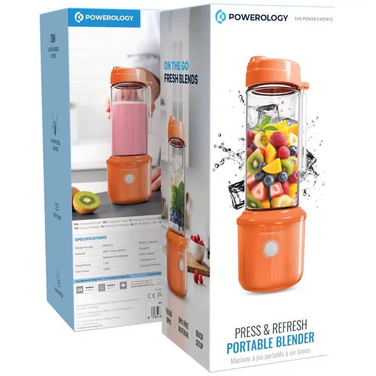 مخلوط کن پاورولوژی Powerology Press & Refresh Portable Blender (GN479)