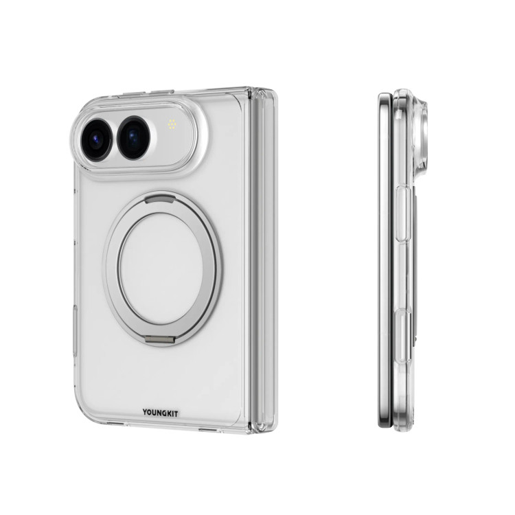 قاب یانگ کیت Youngkit Clear Stand Series Case Magsafe یک طرفه آیفون Duo (GN481)