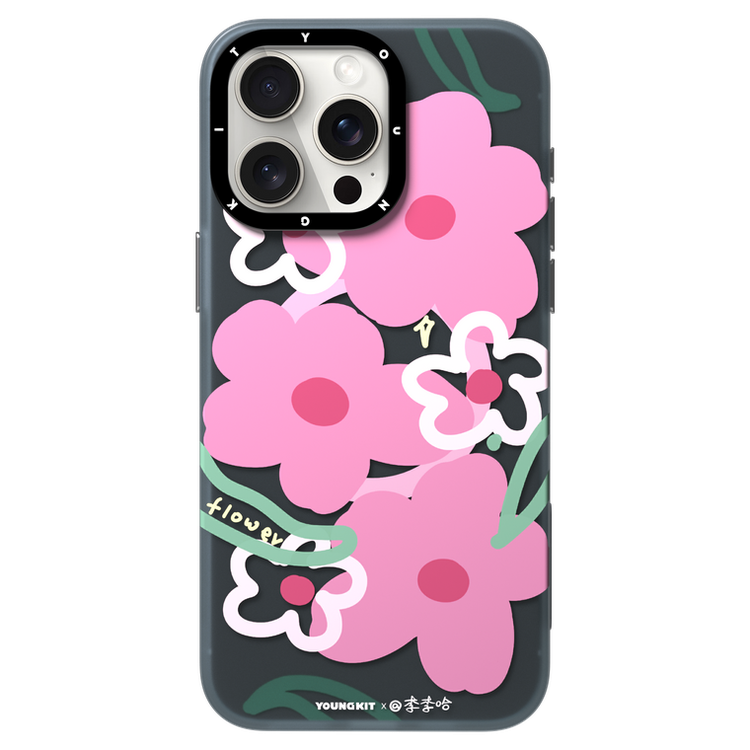قاب Youngkit یانگ کیت Irregular Floral Magsafe Series آیفون Iphone (GN493)