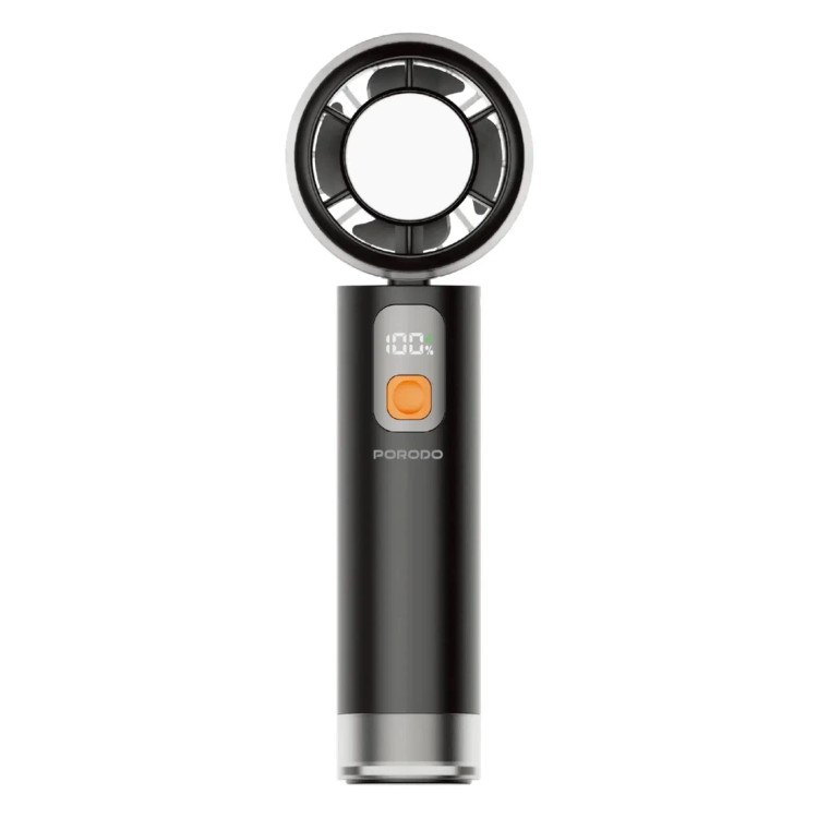 پنکه دستی Porodo ChilloFlex Rechargeable Cooling Fan (GN509)