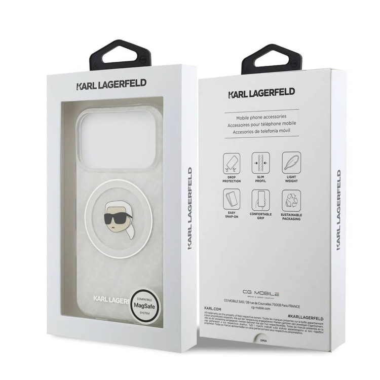 قاب کارل لاگرفلد Karl Lagerfeld شماره 2 سری Iphone 17 (GN523)