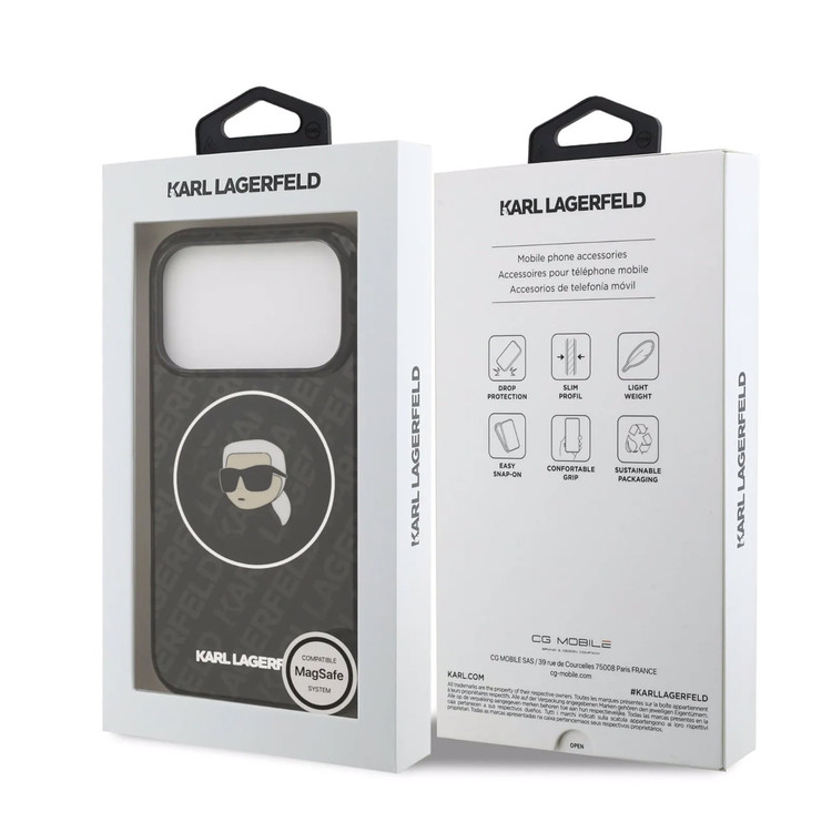 قاب کارل لاگرفلد Karl Lagerfeld شماره 2 سری Iphone 17 (GN523)