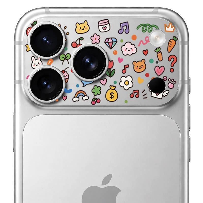 محافظ دور لنز طرح Colorful بلو Blueo Invisible Shock-Resistant Lens Protection (GN524)