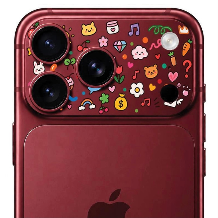 محافظ دور لنز طرح Colorful بلو Blueo Invisible Shock-Resistant Lens Protection (GN524)
