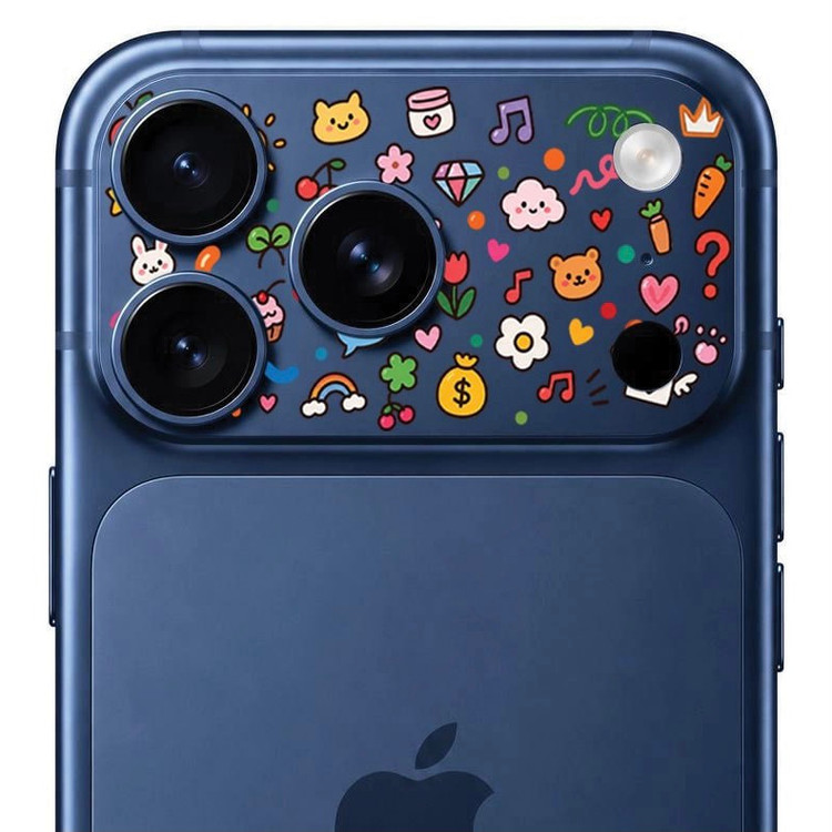 محافظ دور لنز طرح Colorful بلو Blueo Invisible Shock-Resistant Lens Protection (GN524)