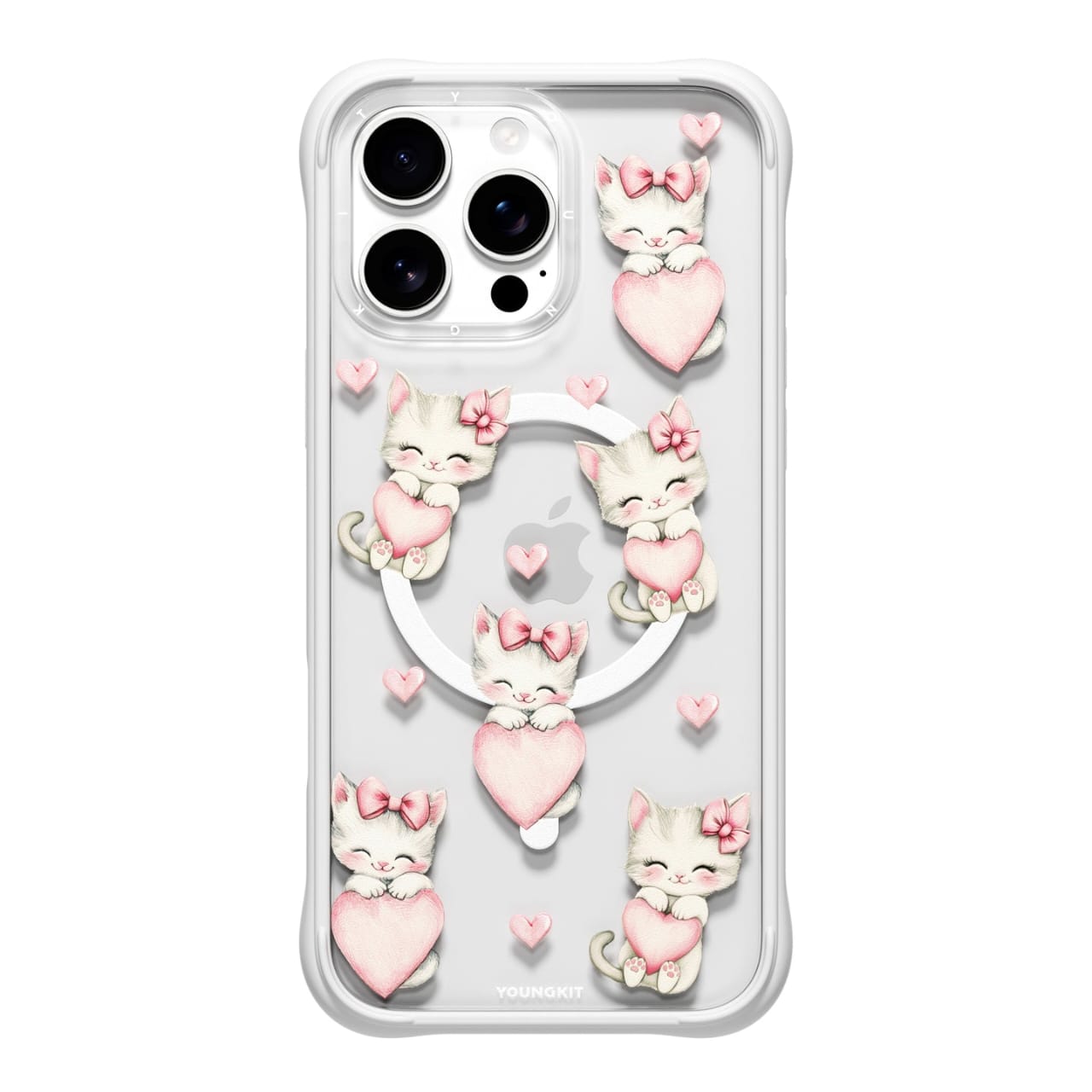 قاب یانگ کیت Youngkit Kidspatterns Bow-Tied Cat (GN526)