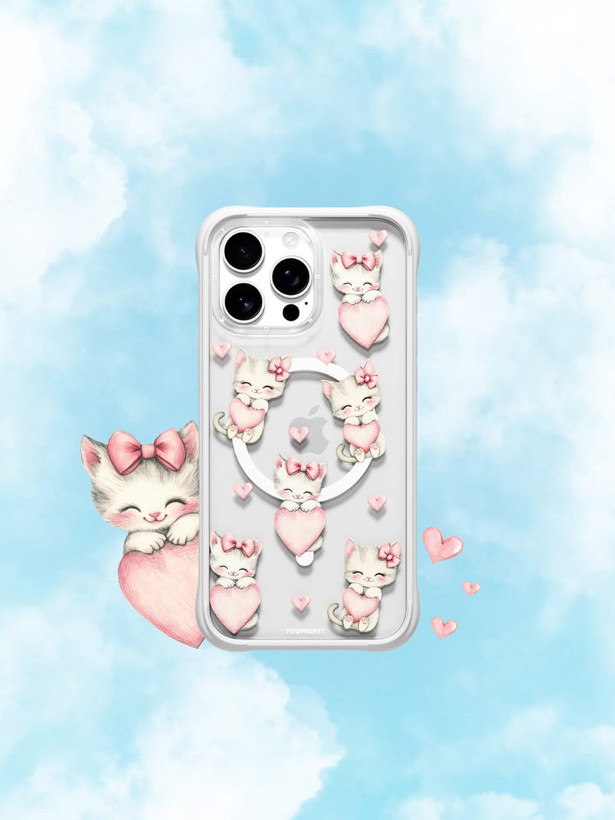 قاب یانگ کیت Youngkit Kidspatterns Bow-Tied Cat (GN526)