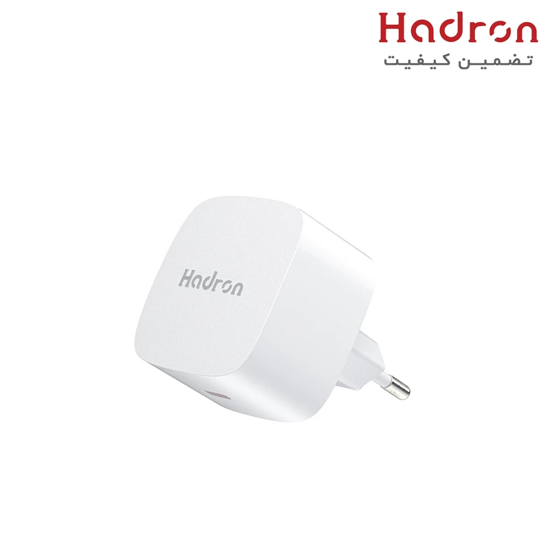 شارژر دیواری Hadron هادرون Single Port 25W Type-C Wall Charger C1011 (GN529)