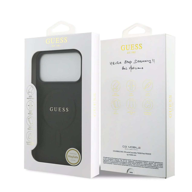 قاب Guess گس شماره 10 سری Iphone17 (GN536)
