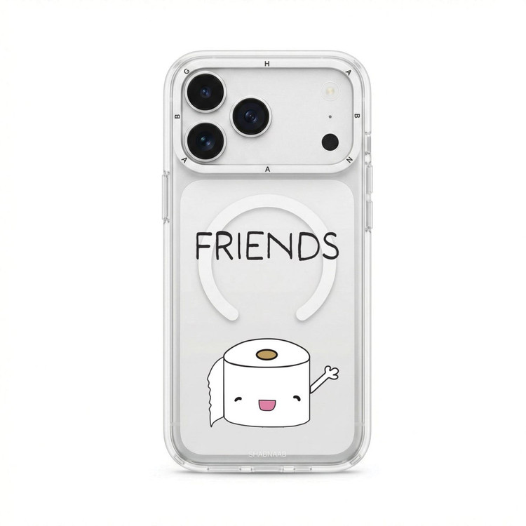 قاب Friends با مگ سیف قاب ناب ghabnaab آیفون (GN540)