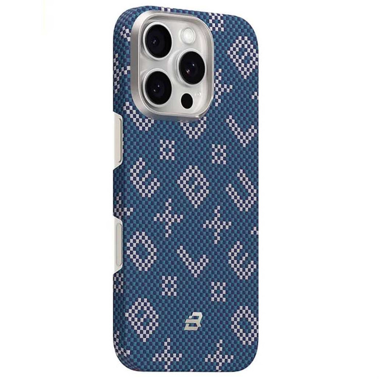 قاب Blueo بلو بافت Gilded Tactile Woven Aramid Fiber Magnetic Case (GN543)