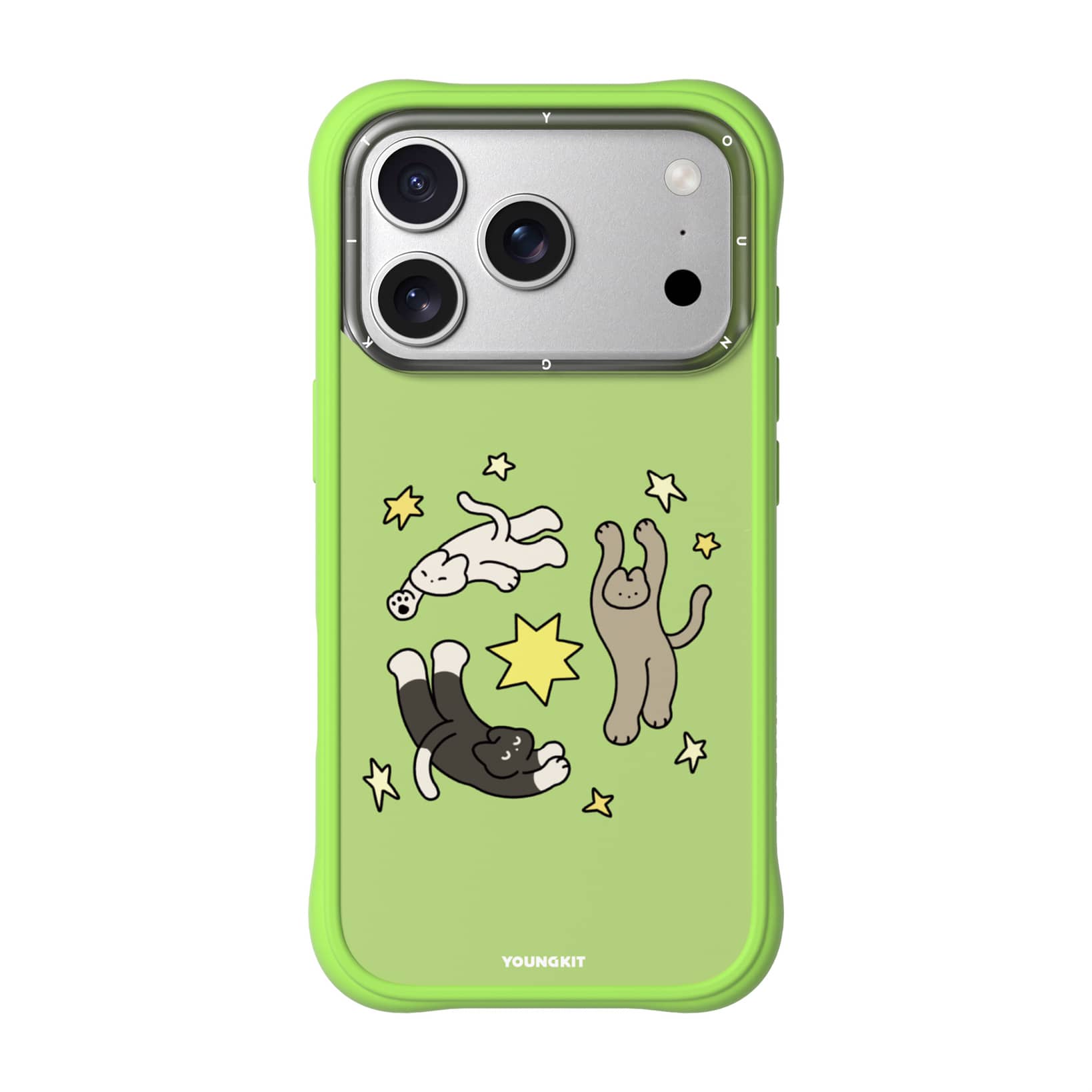 قاب Youngkit یانگ کیت Cat Diary Series سبز (GN545)
