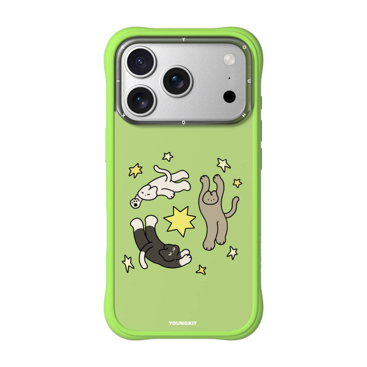 قاب Youngkit یانگ کیت Cat Diary Series سبز (GN545)