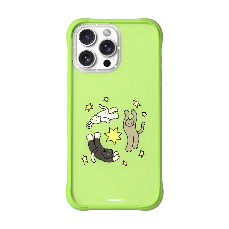 قاب Youngkit یانگ کیت Cat Diary Series سبز (GN545)