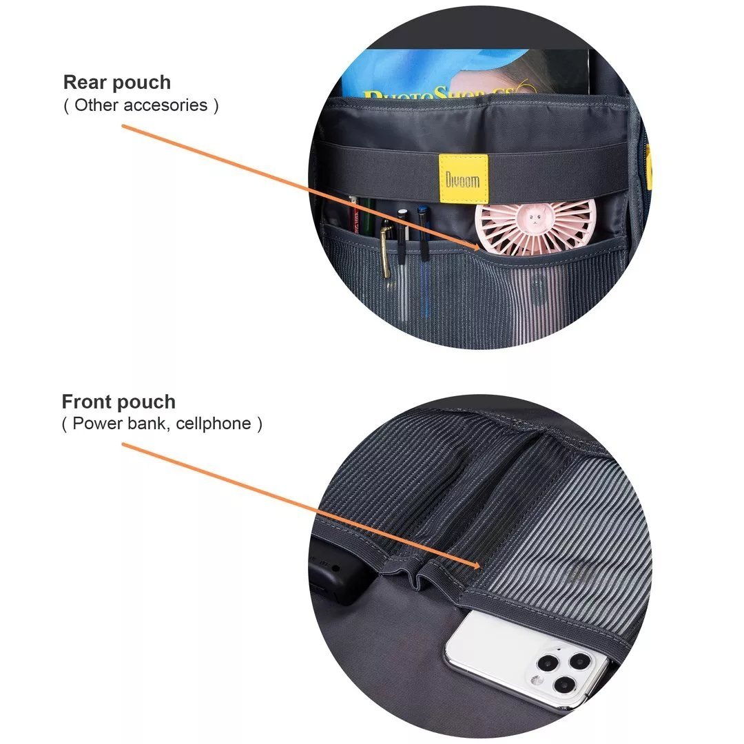کوله پشتی Divoom Pixoo-Backpack-S Innovative Smart LED Backpack (GN547)