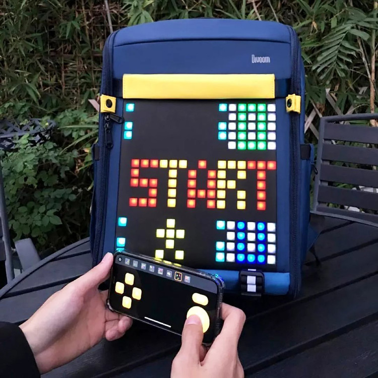 کوله پشتی Divoom Pixoo-Backpack-S Innovative Smart LED Backpack (GN547)