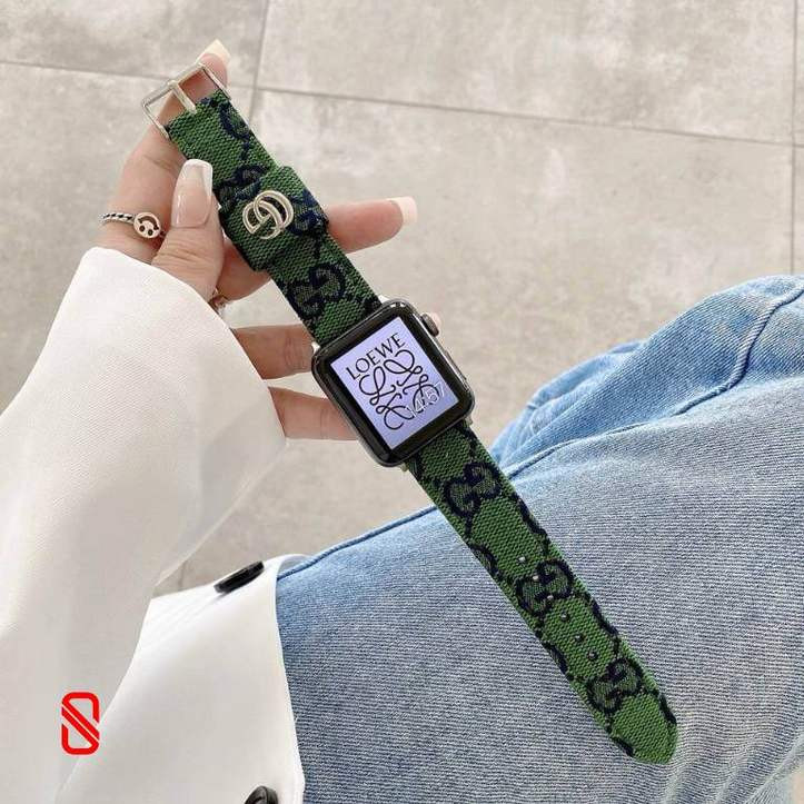 بند اپل واچ گوچی Gucci کالرپاپ (GN555)