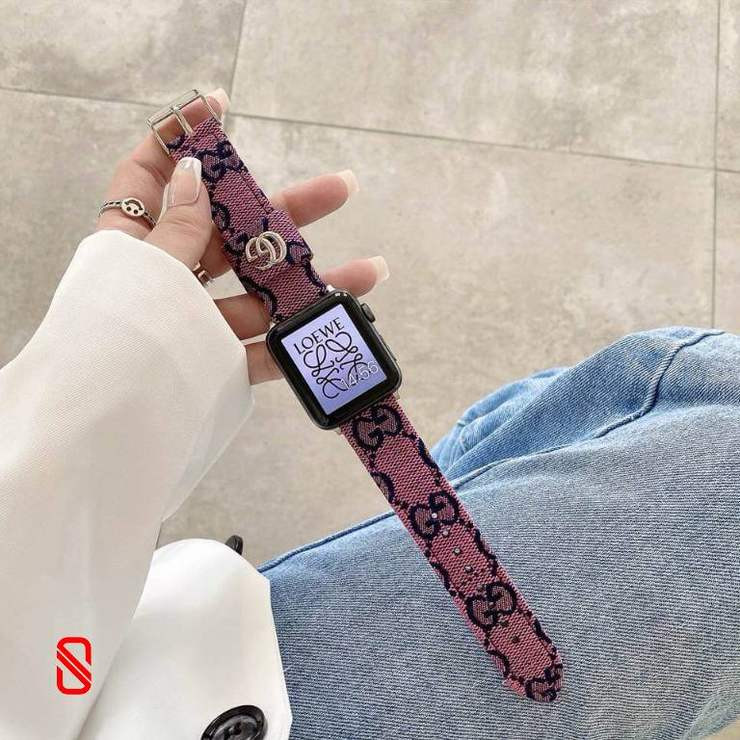 بند اپل واچ گوچی Gucci کالرپاپ (GN555)