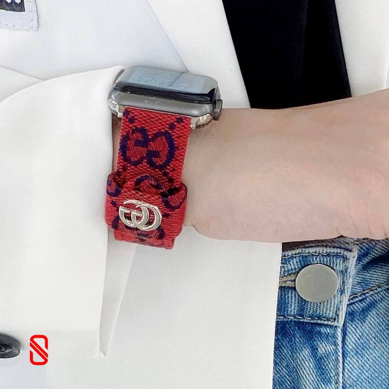 بند اپل واچ گوچی Gucci کالرپاپ (GN555)