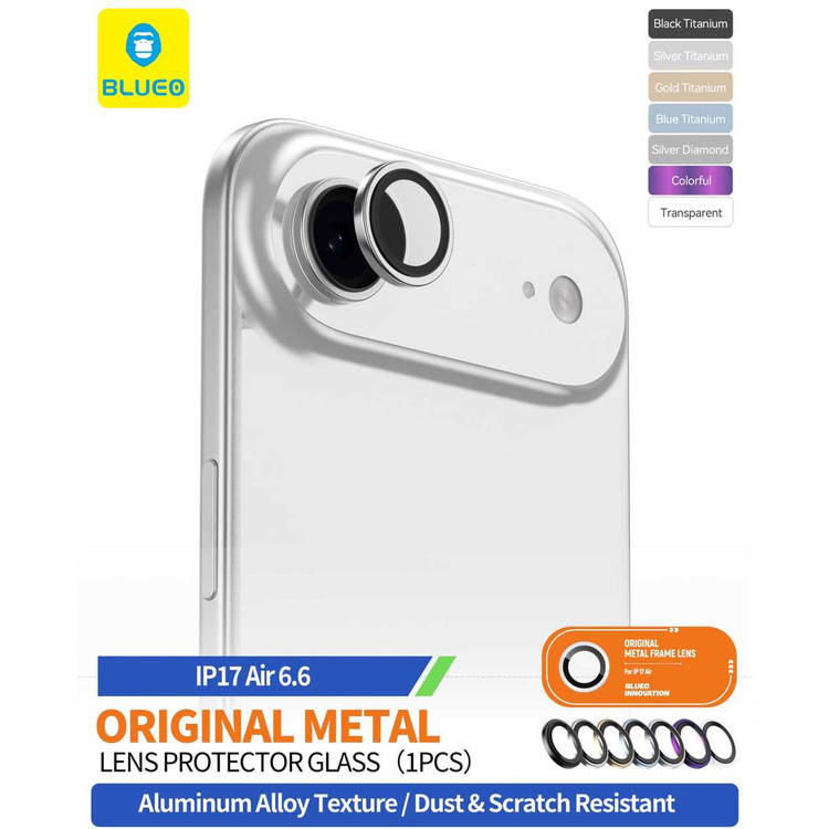 رینگ محافظ لنز بلو فلزی Blueo Metal Frame Lens Protector Glass Iphone (GN563)