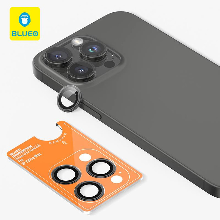 رینگ محافظ لنز بلو فلزی Blueo Metal Frame Lens Protector Glass Iphone (GN563)