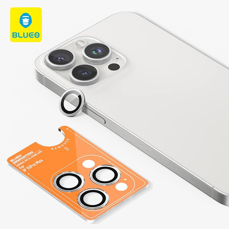 رینگ محافظ لنز بلو فلزی Blueo Metal Frame Lens Protector Glass Iphone (GN563)