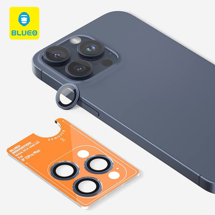 رینگ محافظ لنز بلو فلزی Blueo Metal Frame Lens Protector Glass Iphone (GN563)