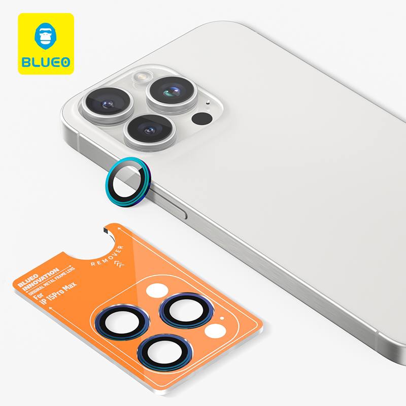 رینگ محافظ لنز بلو فلزی Blueo Metal Frame Lens Protector Glass Iphone (GN563)