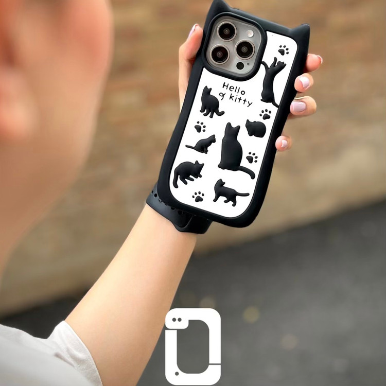 قاب Hello Kitty سیلیکونی آیفون Iphone (GN565)