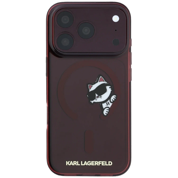 قاب کارل لاگرفلد Karl Lagerfel IML MagSafe Hard Cover , Peekaboo Print (GN569)