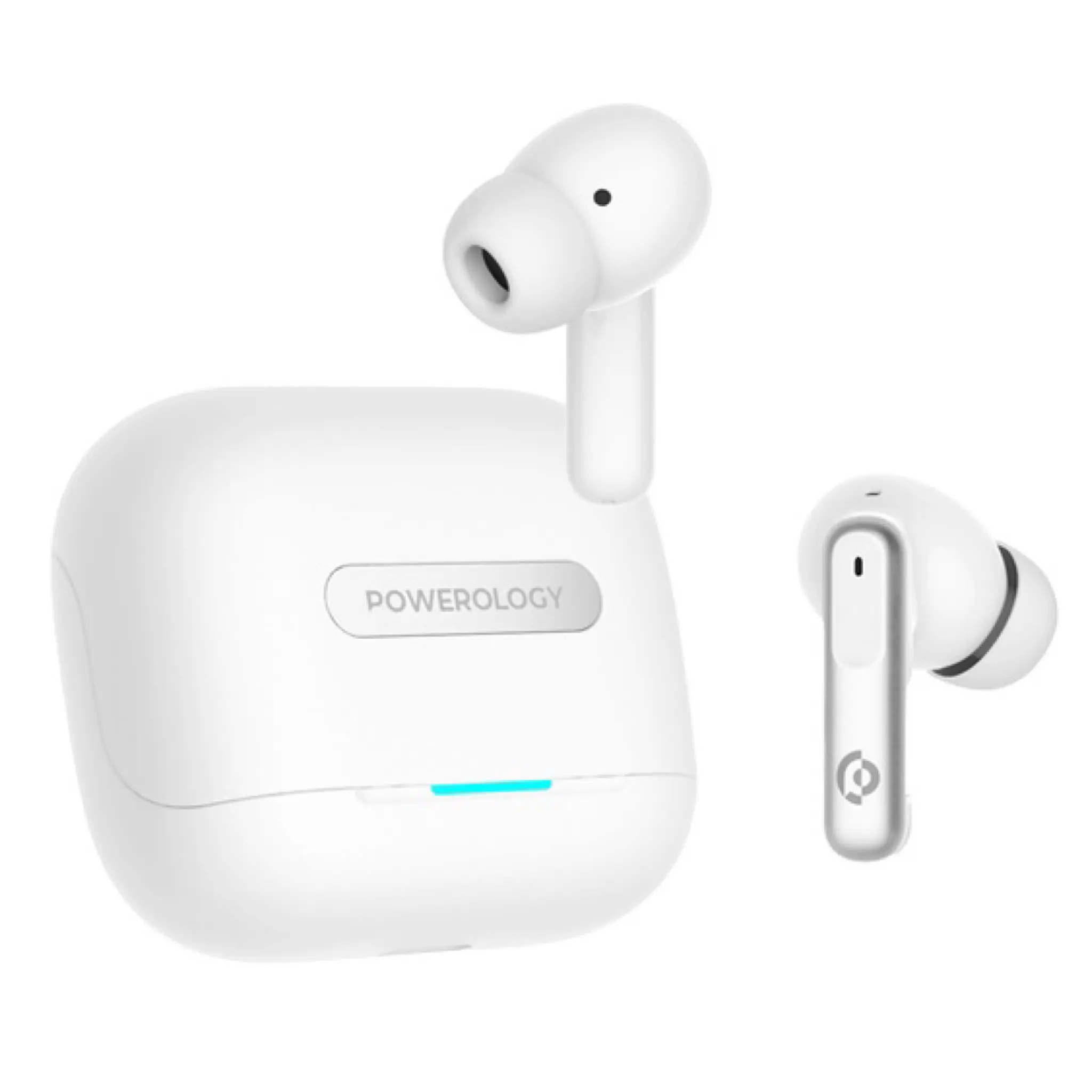 ایرباد پاورولوژی Powerology 6-Mic Hybrid ANC + ENC True Wireless Buds (GN571)