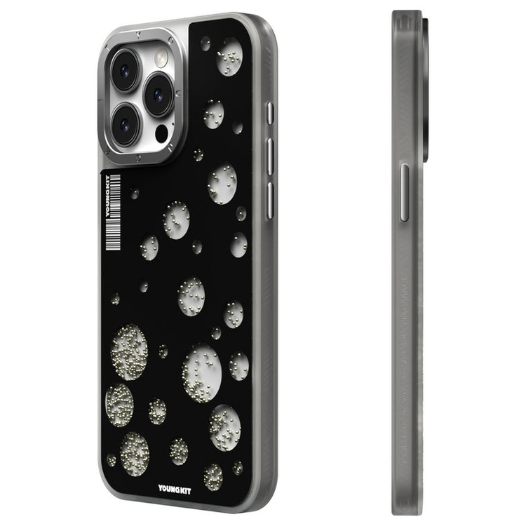 قاب Youngkit یانگ کیت Polka Dots Quicksand Magsafe Series Iphone (GN587)